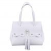 FIORE White leather shoulder tote bag 6 1062841223 1062841223