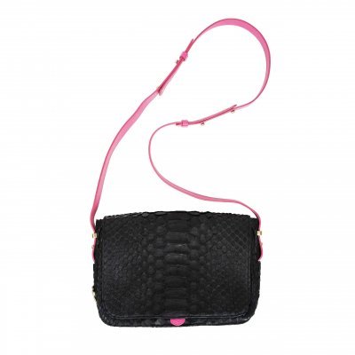 KIMMIE MIX CrossBody / Shoulder Bag in Black Pink