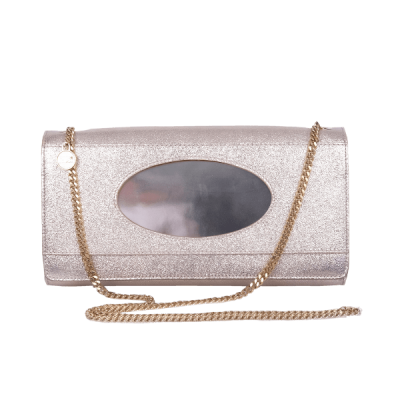 Glitter Gold Leather Bag