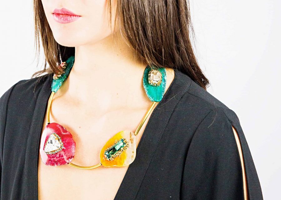 Agate and Crystals by RusiDesigns