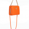 MINI21 Orange leather Mini Boxy Bag 5 821875949 821875949