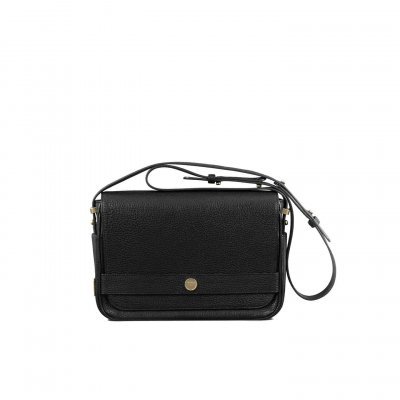 KIMMIE   Black leather Cross Body Bag
