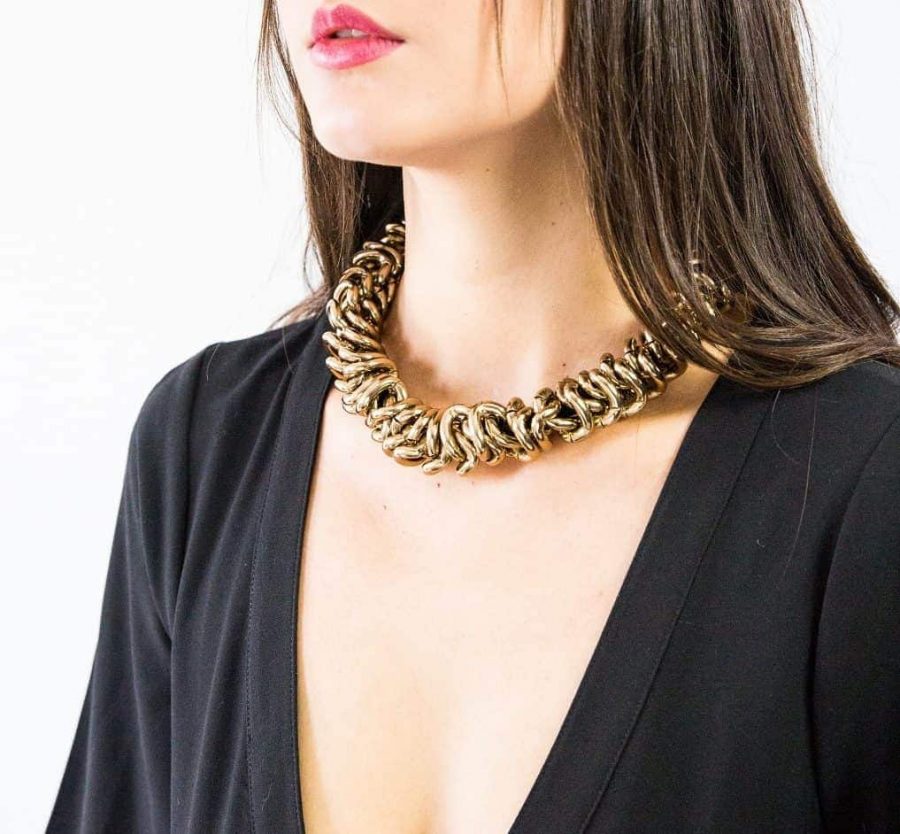 Caterpillar Necklace