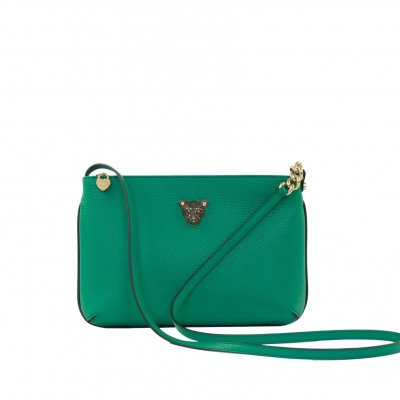 Star 2.0 Bag in Green / Cross Body with Black Logo