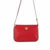 STAR 2.0 RED Leather CrossBody Bag with Gold Logo 2 Red gold 2 Star 2.0 Bag in Red / Cross Body with Gold Logo
