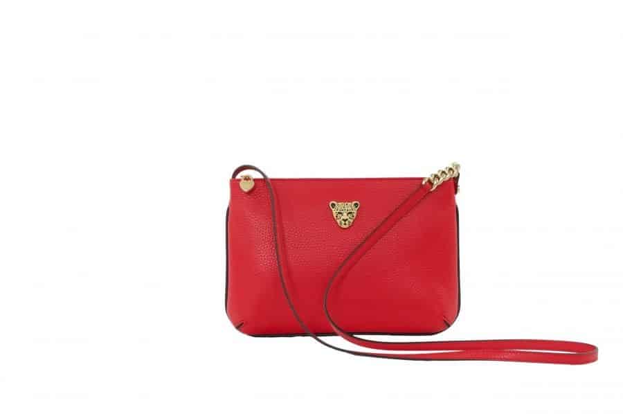 Star 2.0 Bag in Red / Cross Body with Gold Logo Star 2.0 Bag in Red / Cross Body with Gold Logo