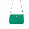 Star 2.0 Bag in Green / Cross Body with Gold Logo