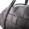 Black Goat Leather Weekend Bag