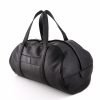 Black Goat Leather Weekend Bag