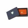 Mini Wallet Card Holder in Orange 1 mini wallet orange boxed mini wallet orange boxed