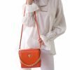 MINI21 Orange leather Mini Boxy Bag 2 orange MiniB model Orange MiniB Tote Bag Rusi