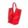 SARA Red Leather Large Hobo Bag 4 Red Sara Bag 2 Red Sara Bag 2