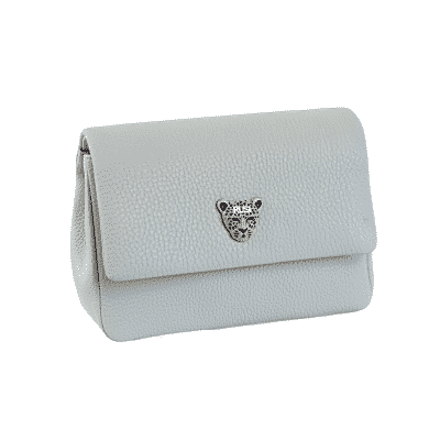 Baby Gemma bag in ice grey white