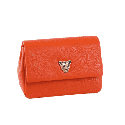 Baby Gemma in Orange leather