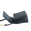 BABY GEMMA Black Leather Shoulder Bag 7 Baby Gemma in Black 2 Baby Gemma in Black goat leather