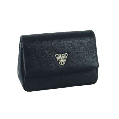 Baby Gemma in Black goat leather